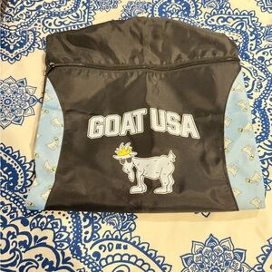 GOAT USA Kids Backpack - Black and Light Blue